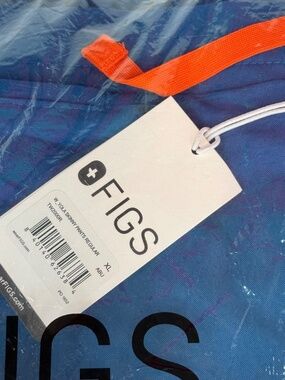 FIGS Yola Skinny Scrub Pants Women's XL Regular Abu Blue NWT